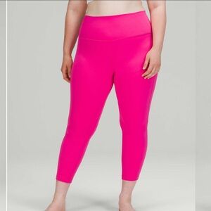 Lululemon Sonic Pink Align High-Rise 25”